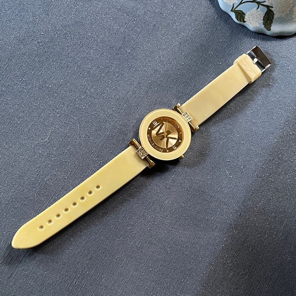 Michael Kors Accessories - Michael Kors Gold-Tone Yellow Watch